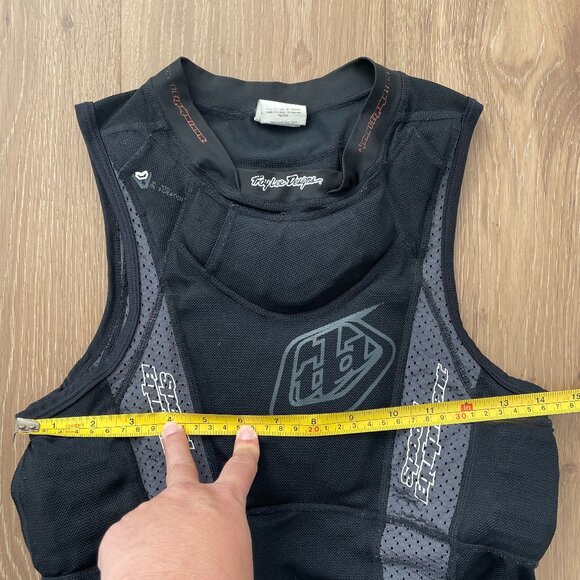 Troy Lee Designs Vest Youth Medium Ultra Protective UPV3900 Black Biking MTB - Picture 8 of 12